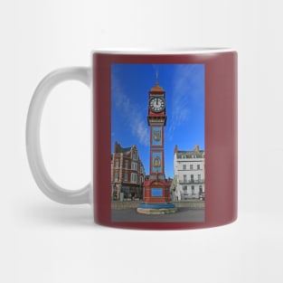 Jubilee Clock Tower, Weymouth, January 2023 Mug